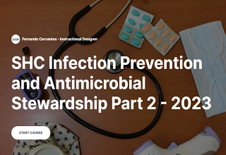 SHC Infection Prevention and Antimicrobial Stewardship 2023 Part 2 - Online Banner